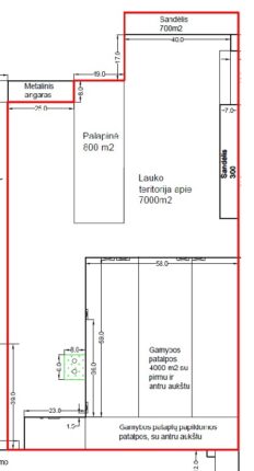 Industrinis kompleksas nuomai-Vilniuje, Metalo g.